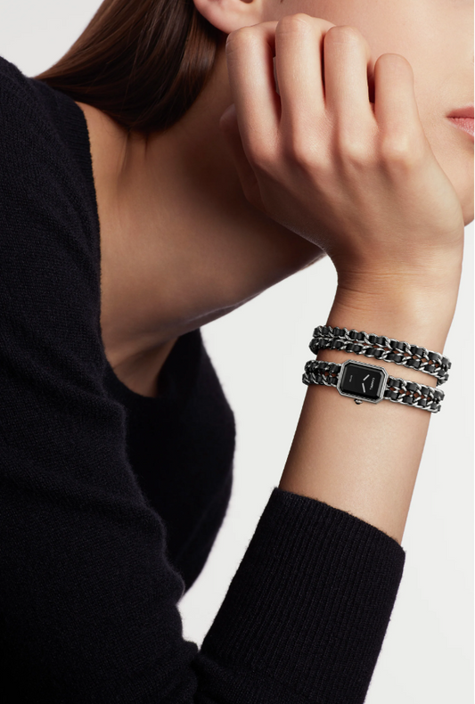 CHANEL PREMIERE ICONIC CHAIN DOUBLE ROW WATCH