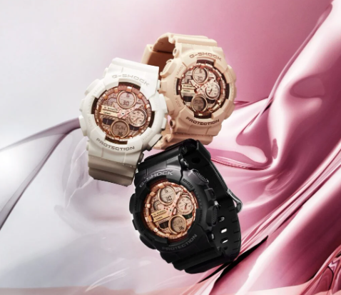 GMA-S140 LIGHT PINK WITH PINK GOLD