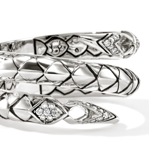 SS NAGA WIDE DIAMOND RING