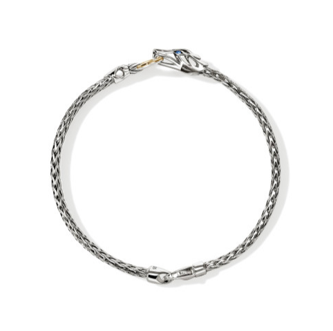 Naga Bracelet, Gold, Sterling Silver, 3.5MM