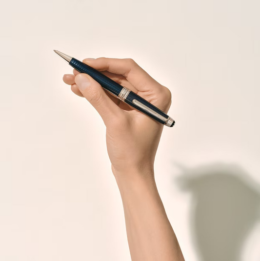 MEISTERSTUCK SOLITAIRE BLUE HOUR MIDSIZE BALLPOINT PEN