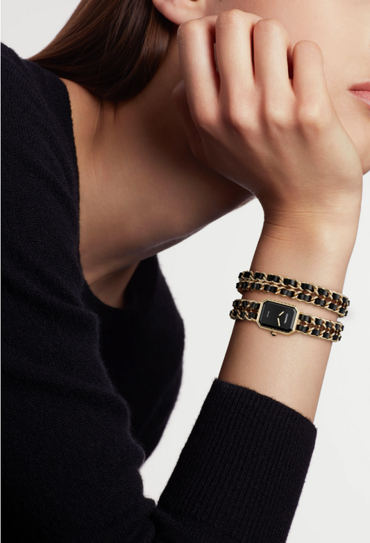 CHANEL PREMIERE ICONIC CHAIN DOUBLE ROW WATCH