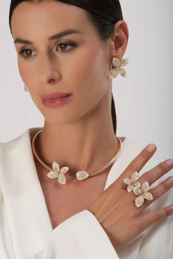 PASQUALE BRUNI 18KR GIARDINI SEGRETI EARRINGS