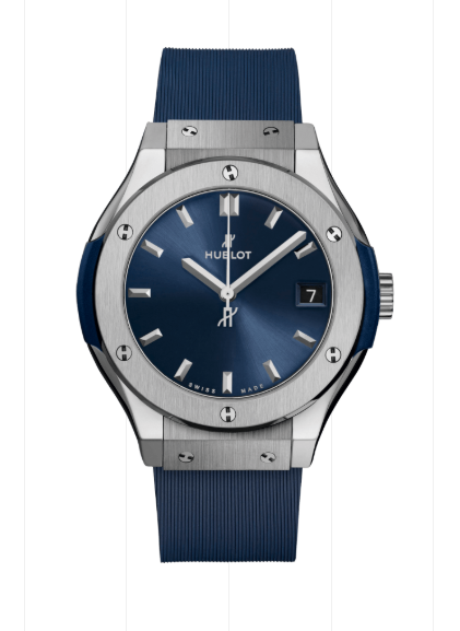 33MM CLASSIC FUSION TITANIUM BLUE