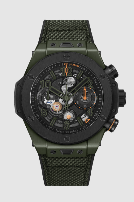 44MM BIG BANG RELOADED DARK GREEN CERAMIC