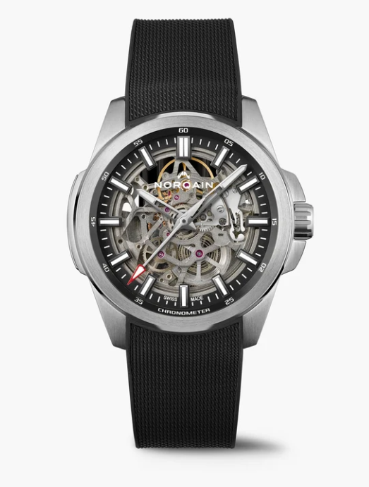 42MM SS INDEPENDENCE SKELETON BLACK