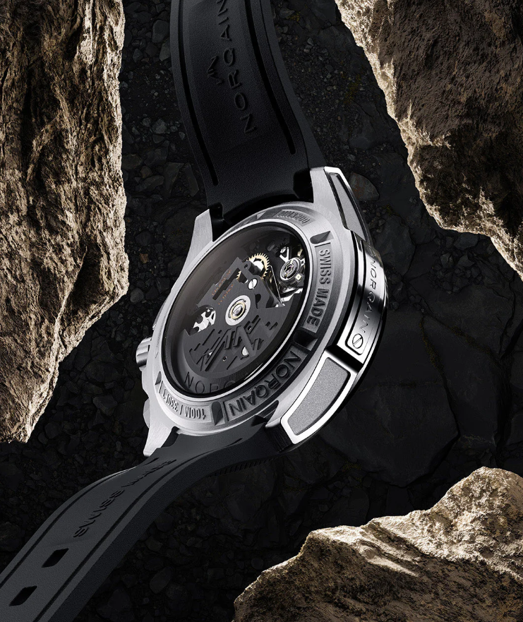 42MM SS INDEPENDENCE SKELETON CHRONO BLACK