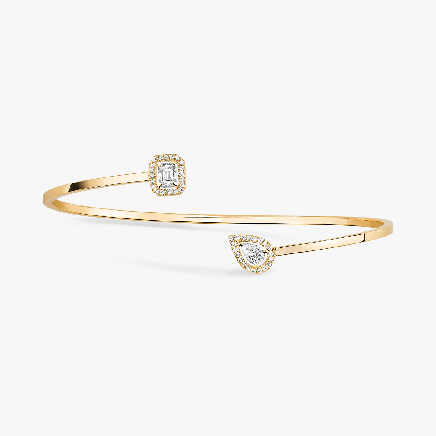 MESSIKA 18KY TOI & MOI THIN BANGLE