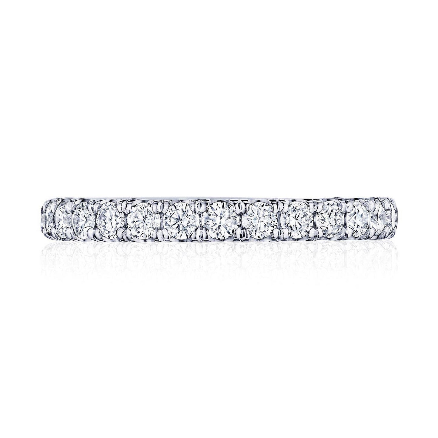 PLATINUM DIAMOND 3/4 WAY BAND .98TWT