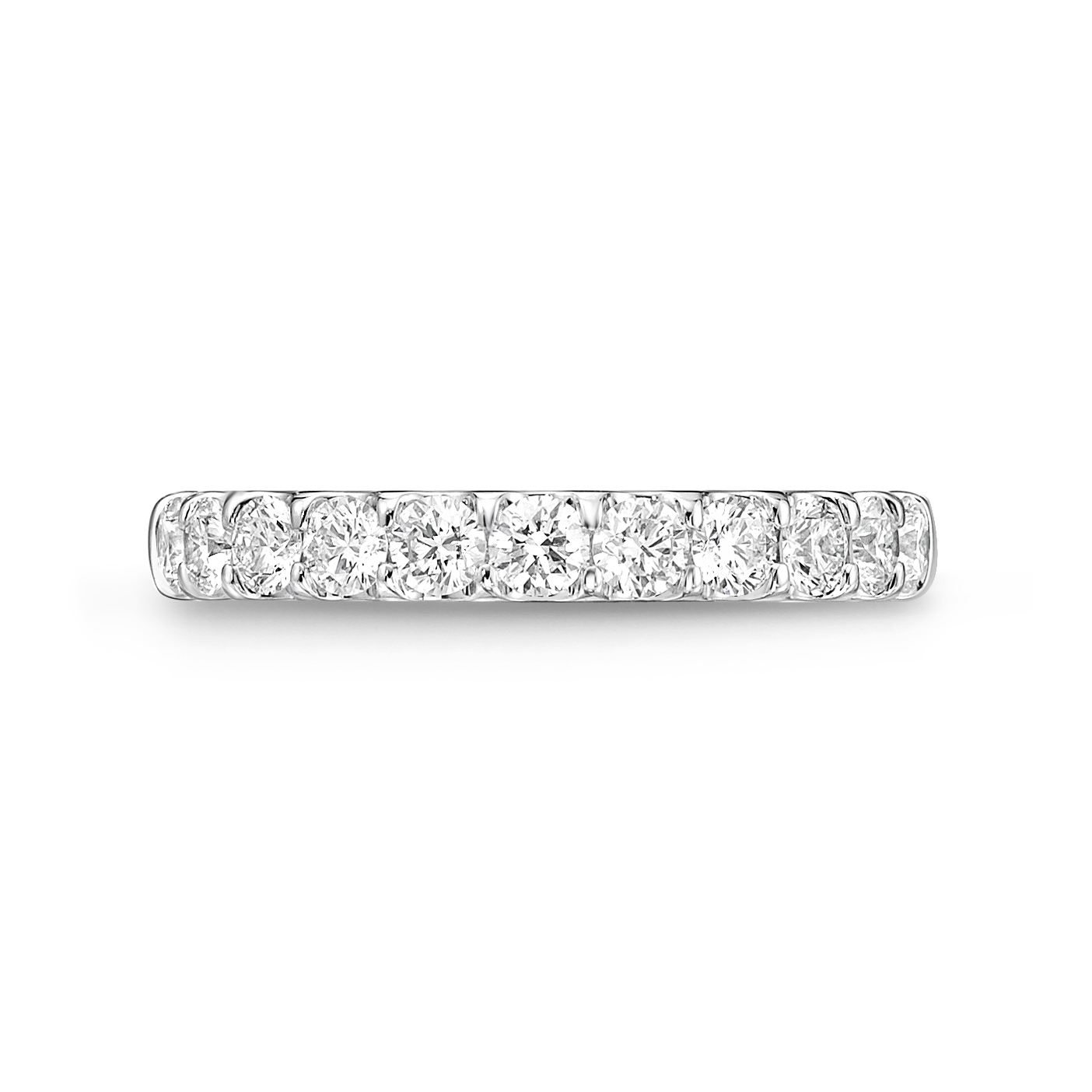 ODESSA PLATINUM DIAMOND HALFWAY BAND