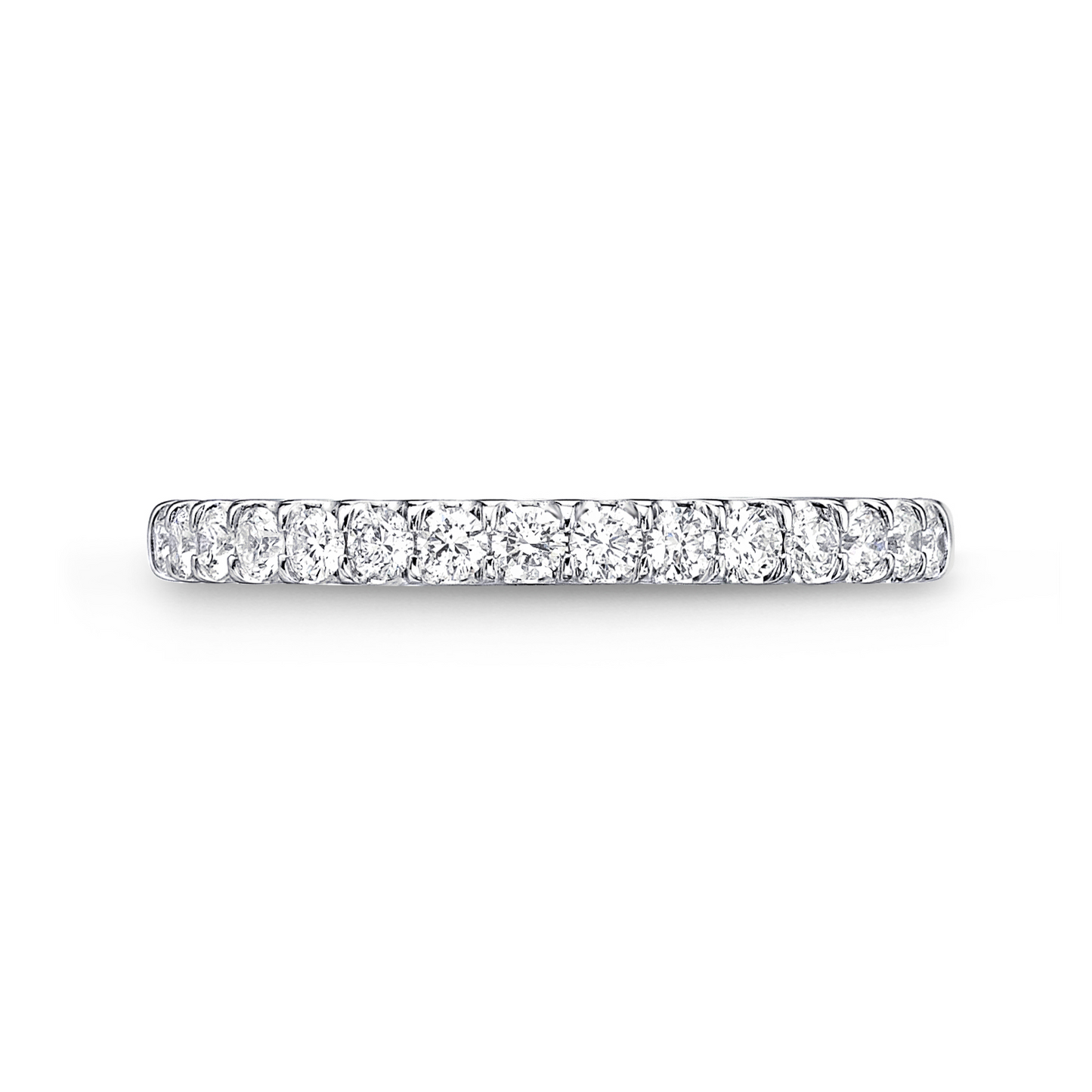 ODESSA PLATINUM DIAMOND HALFWAY BAND