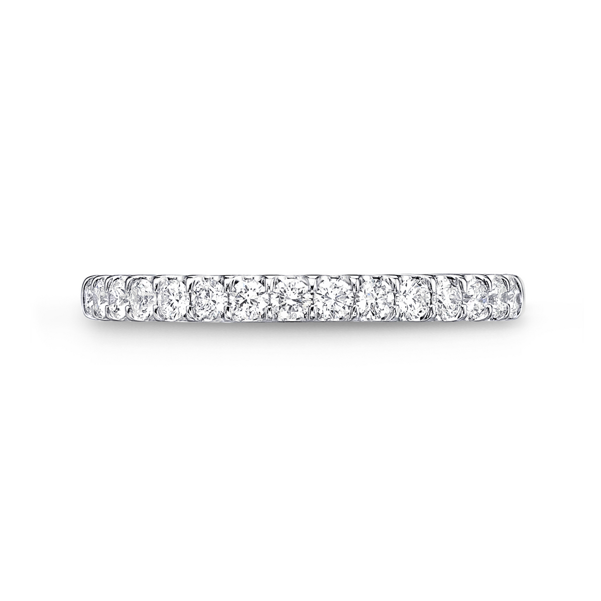ODESSA PLATINUM DIAMOND HALFWAY BAND