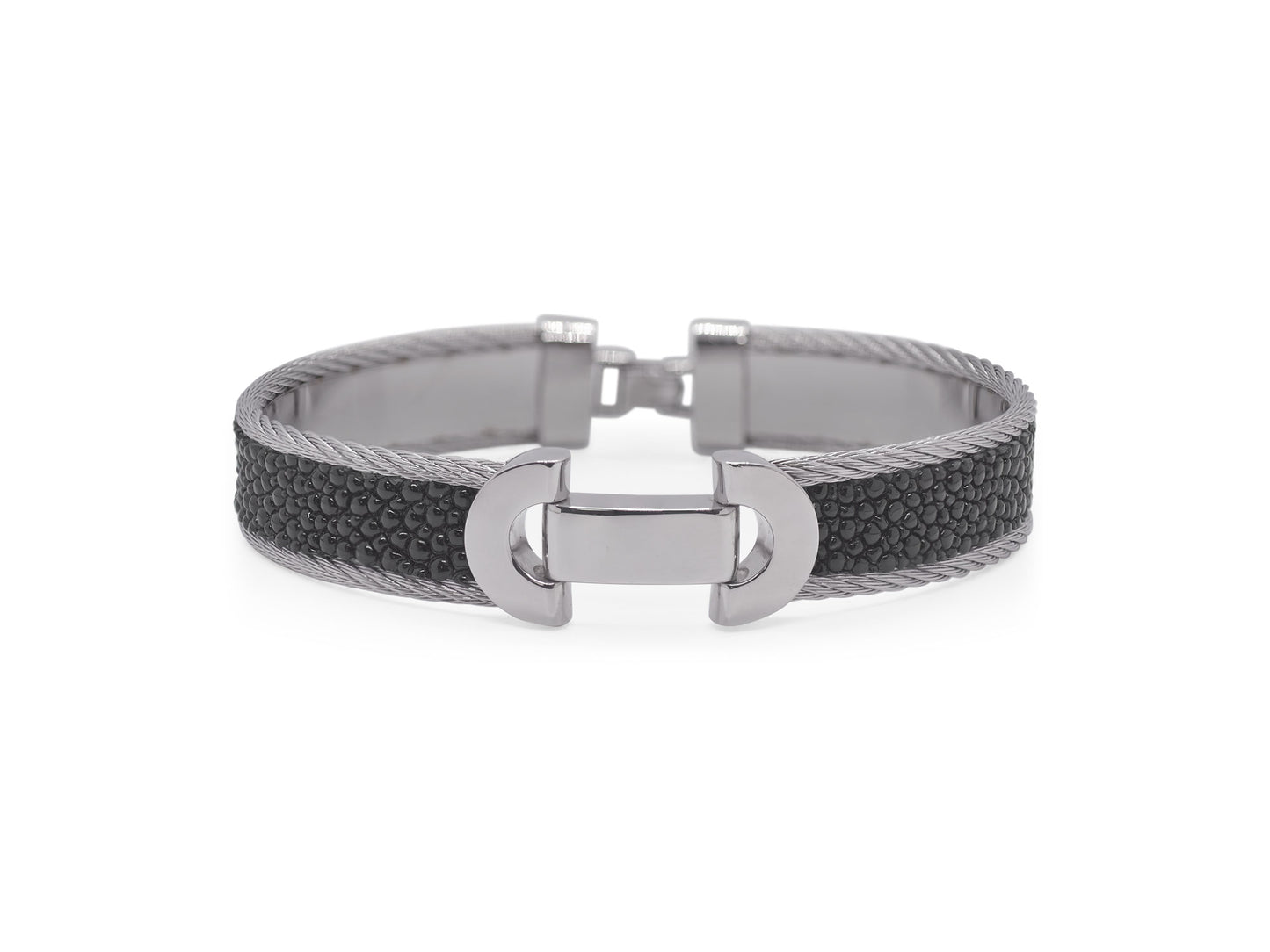 MENS GRY CABLE/EEL BRAC