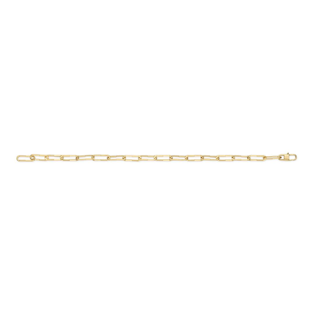 18KY GUCCI LINK LOVE BRACELET