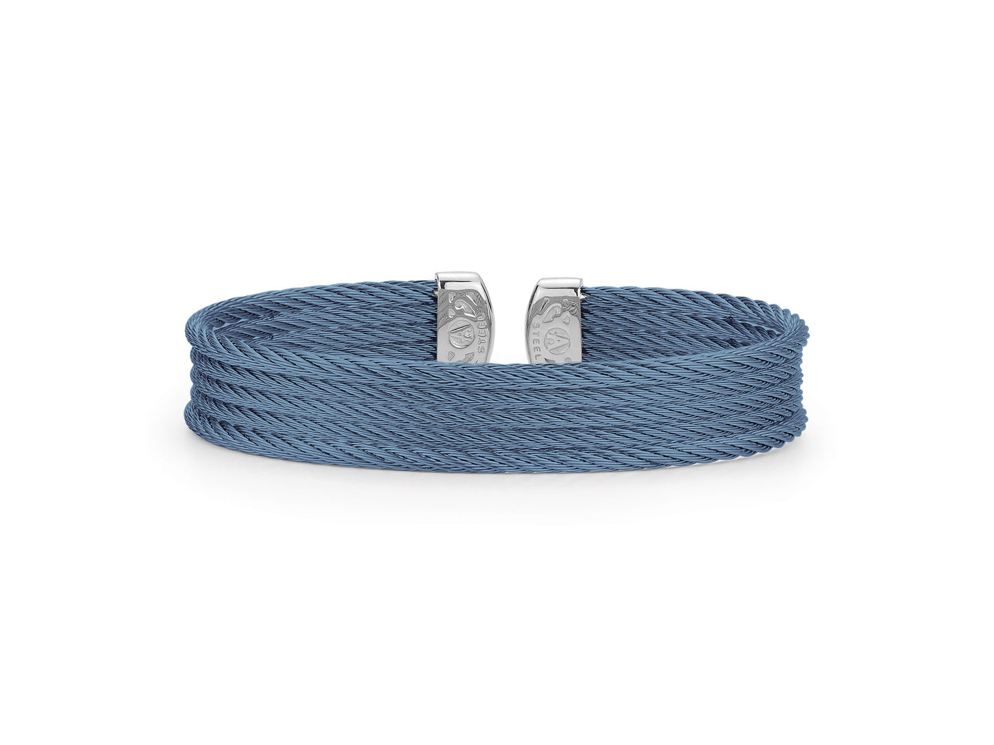 CARIBBEAN BLUE CABLE CUFF