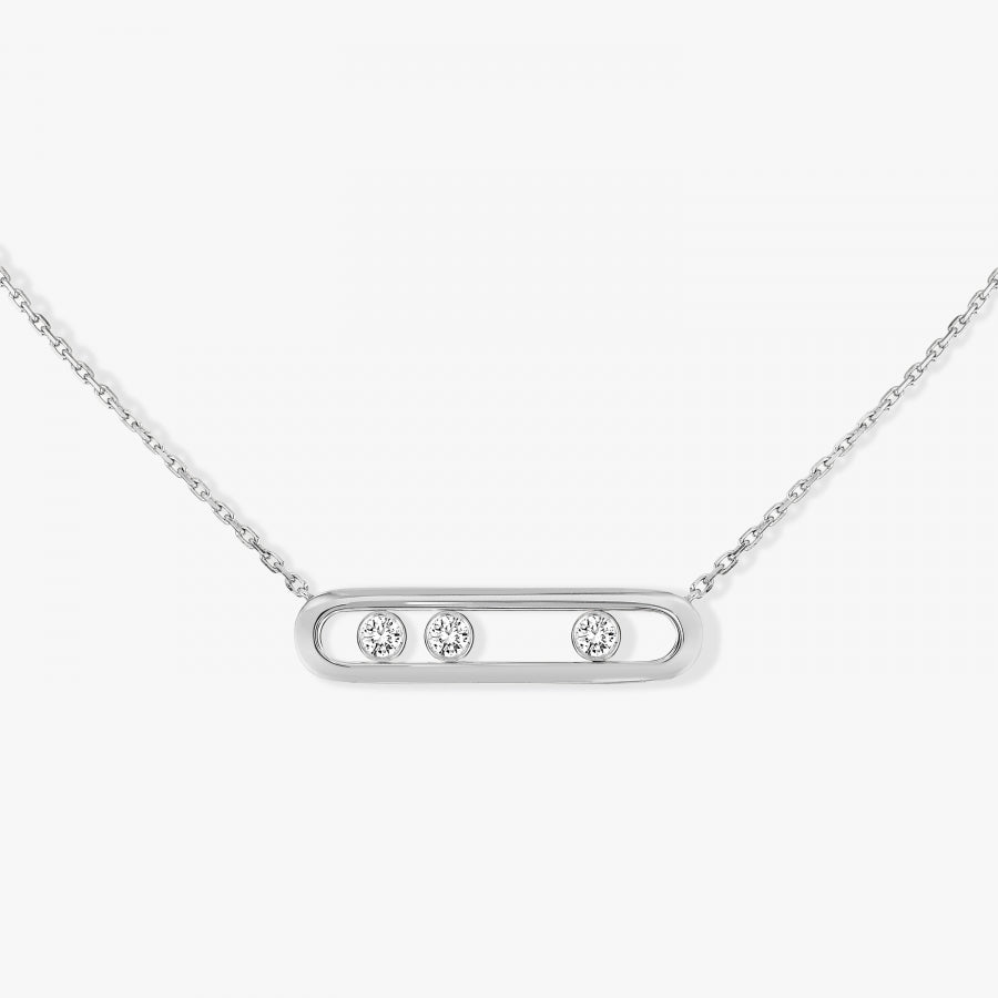 18KW DIAMOND MOVE NECK