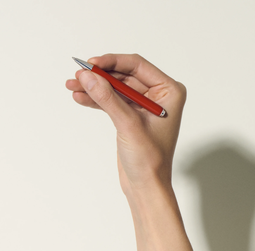 MB HERITAGE ROUGE ET NOIR BABY SPECIAL EDITION CORAL BALLPOINT