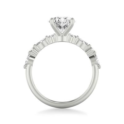 CLASSIC DIAMOND ENGAGEMENT RING 18WG