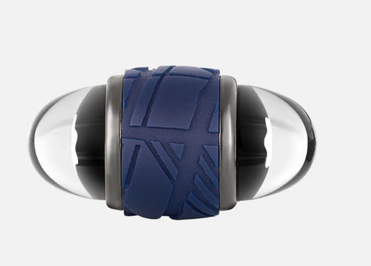 STARWALKER CUFFLINKS IN STEEL AND LACQUER