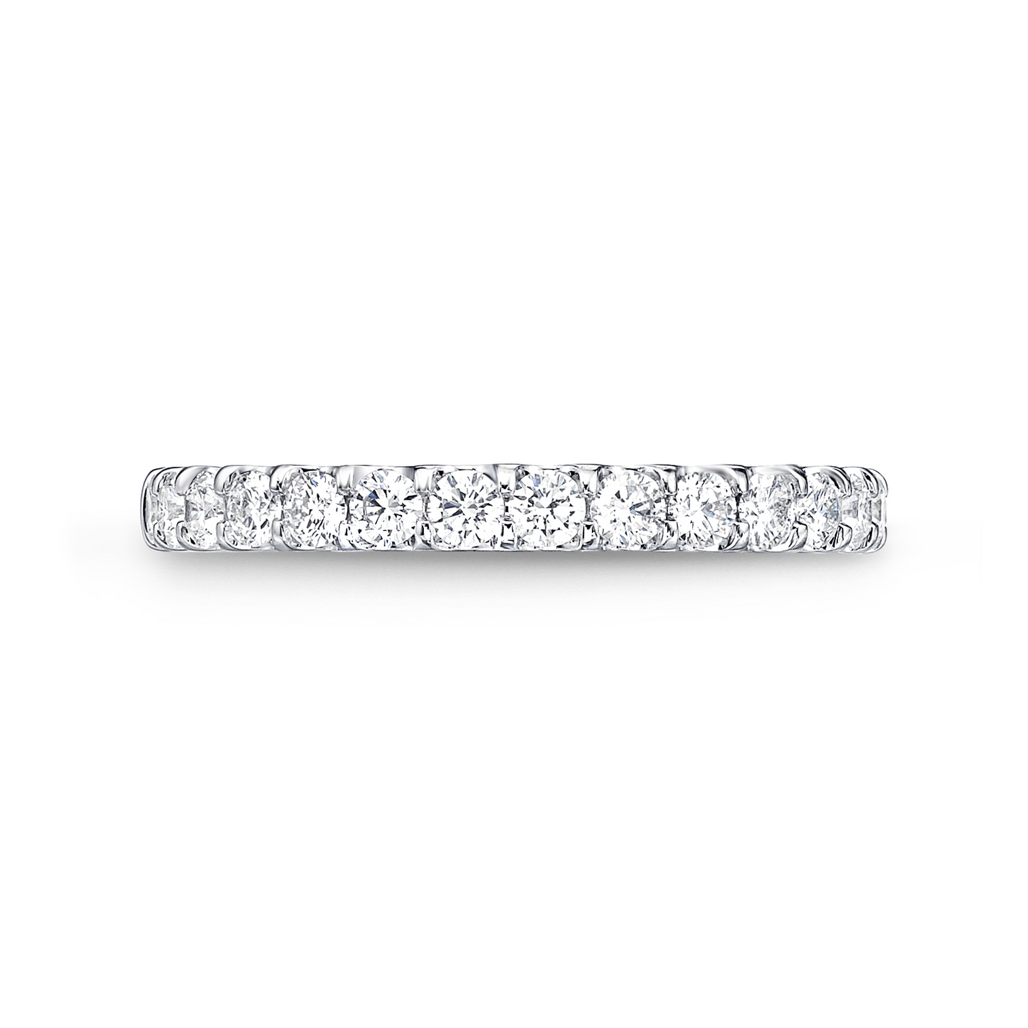 ODESSA PLATINUM DIAMOND HALFWAY BAND