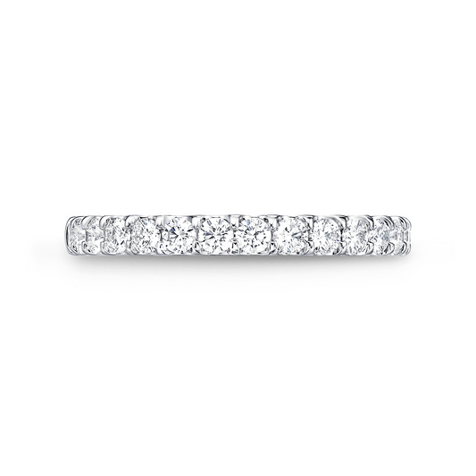 ODESSA PLATINUM DIAMOND HALFWAY BAND