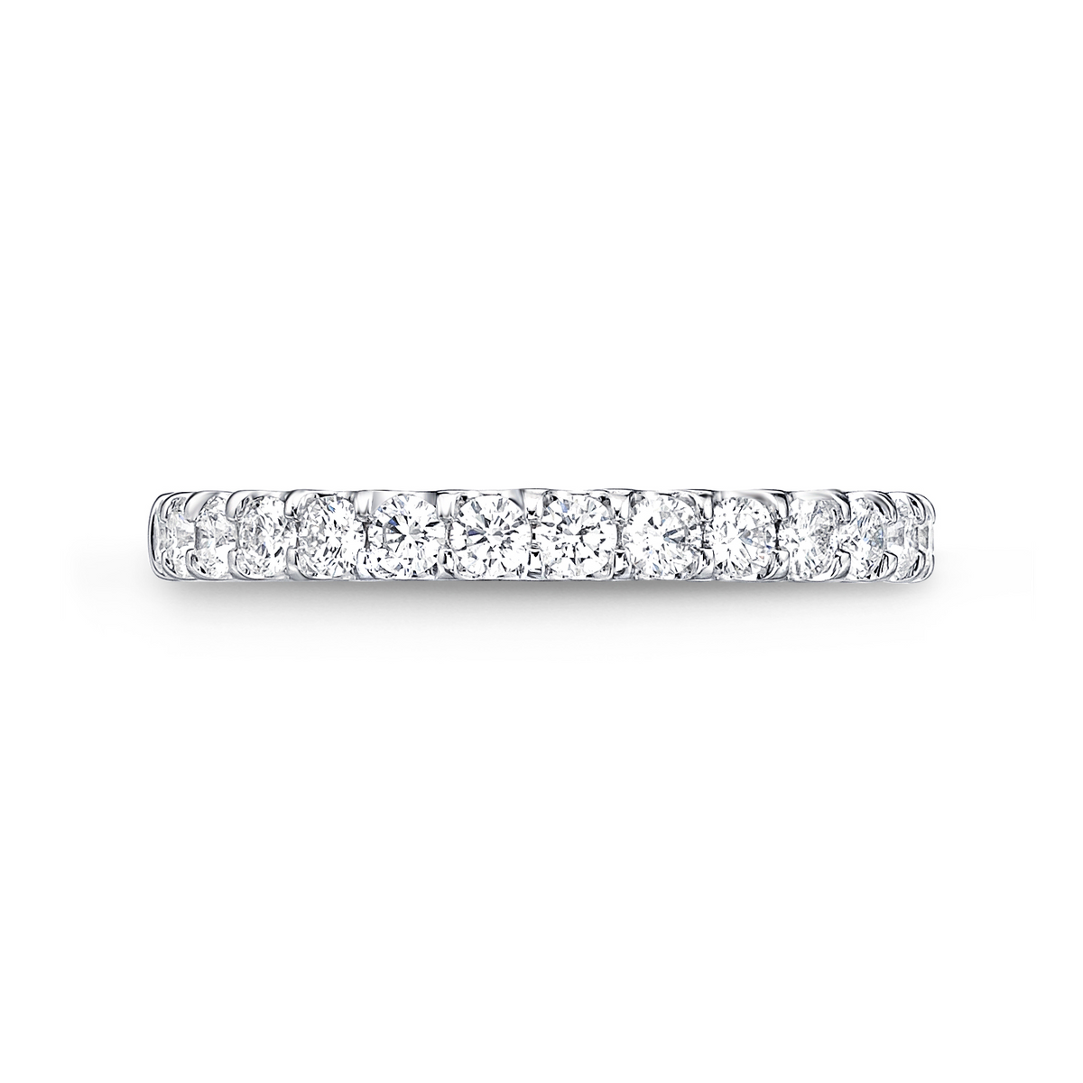 ODESSA PLATINUM DIAMOND HALFWAY BAND