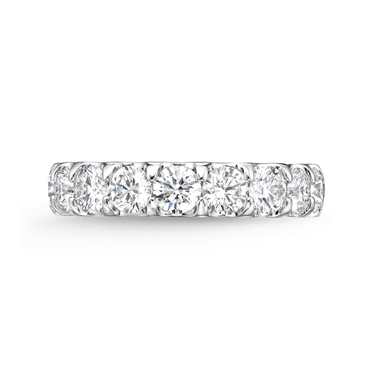 ODESSA PLATINUM DIAMOND HALFWAY BAND
