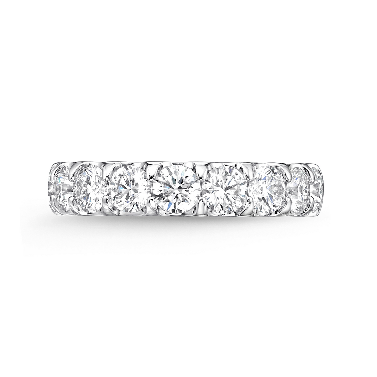 ODESSA PLATINUM DIAMOND HALFWAY BAND