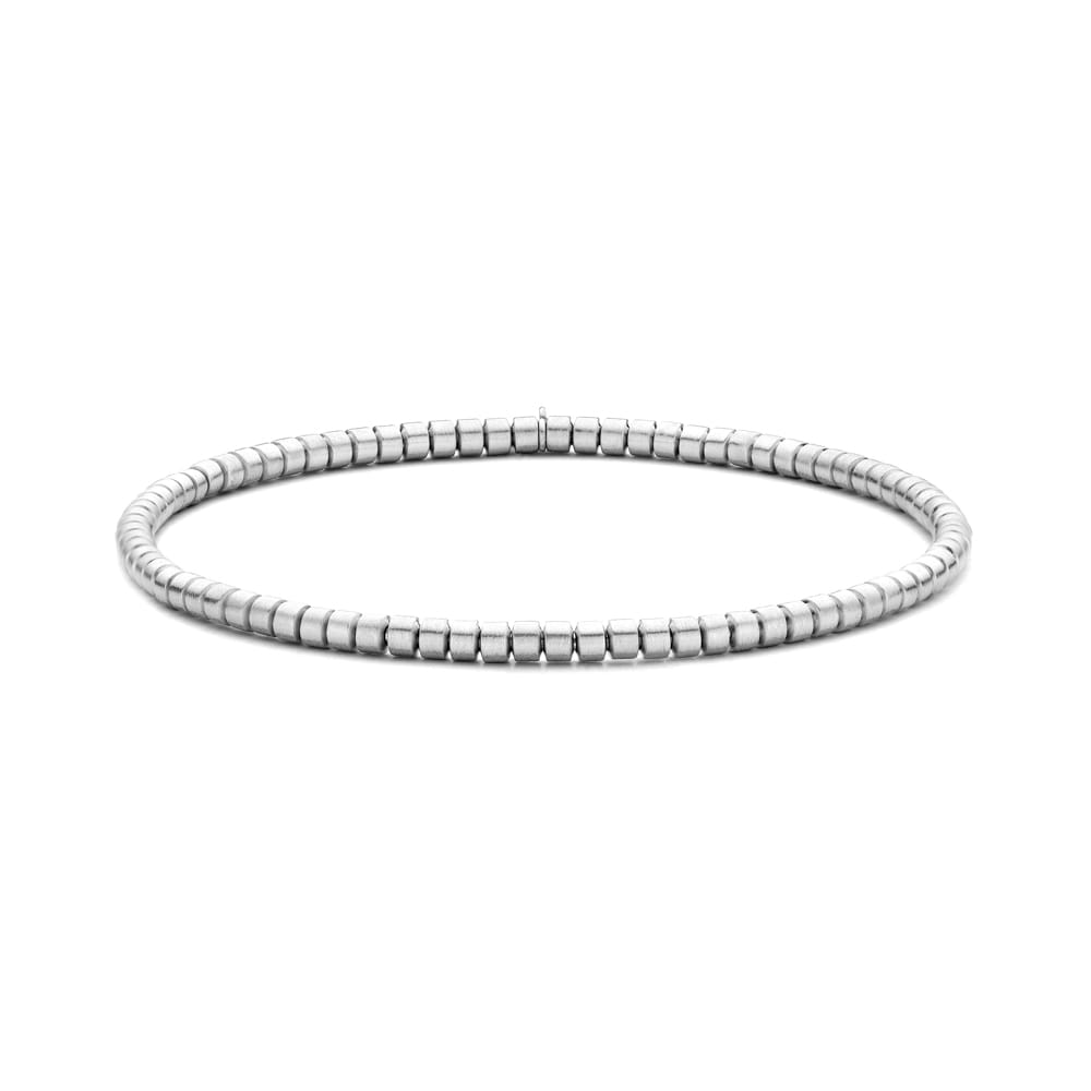 HULCHI BELLUNI 18KW MEN'S TRESORE STRETCH BRACELET