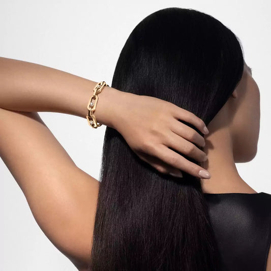 MESSIKA 18KY SO MOVE XL DIAMOND BRACELET