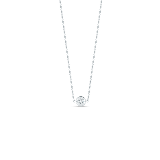 18W DIAMONDS BY THE INCH SINGLE STATION NECKLACE