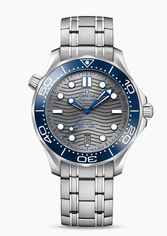 42MM SS SEAMASTER DIVER 300M GREY DIAL
