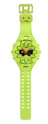GA-VA01 SERIES BIG CASE LIME ANALOG/DIGITAL WATCH