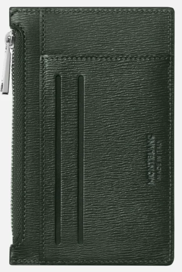 MEISTERSTUCK 4810 POCKET HOLDER 8CC WITH ZIPPED POCKET GREEN
