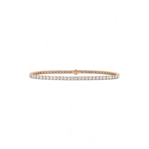 18KR 4 PRONG TENNIS BRACELET