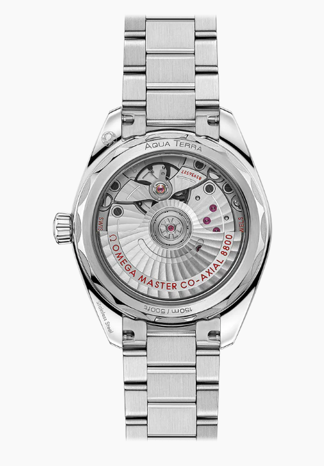 34MM SS AQUATERRA SHADES SHELL PINK DIAL