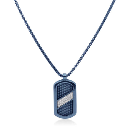 ALOR ID TAG SASH NECKLACE