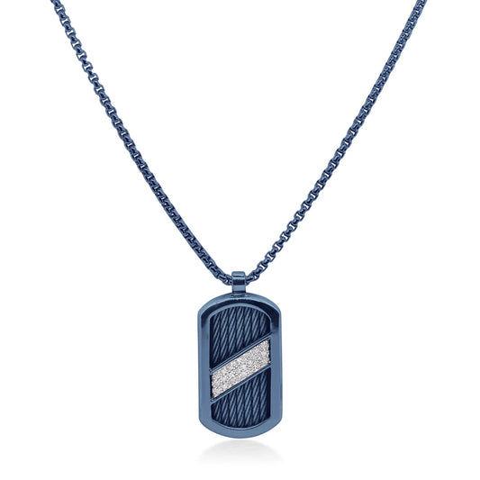 ALOR ID TAG SASH NECKLACE