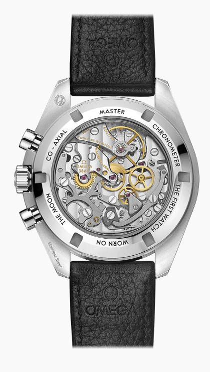 42M SS MOONWATCH BLACK CHRONO DIAL
