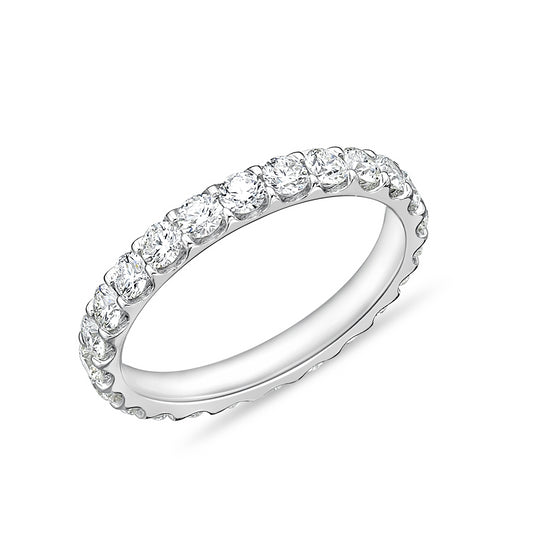 ODESSA PLATINUM ETERNITY DIAMOND BAND