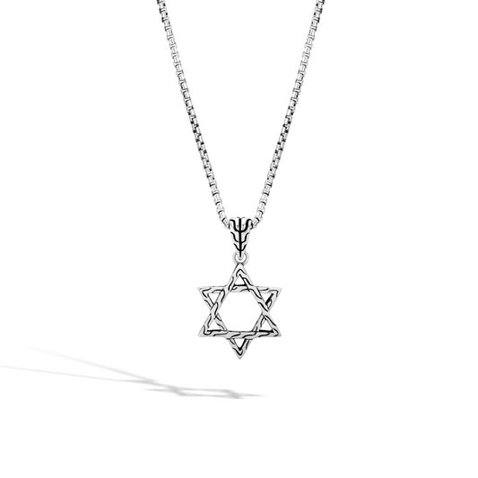 SS STAR OF DAVID PENDANT