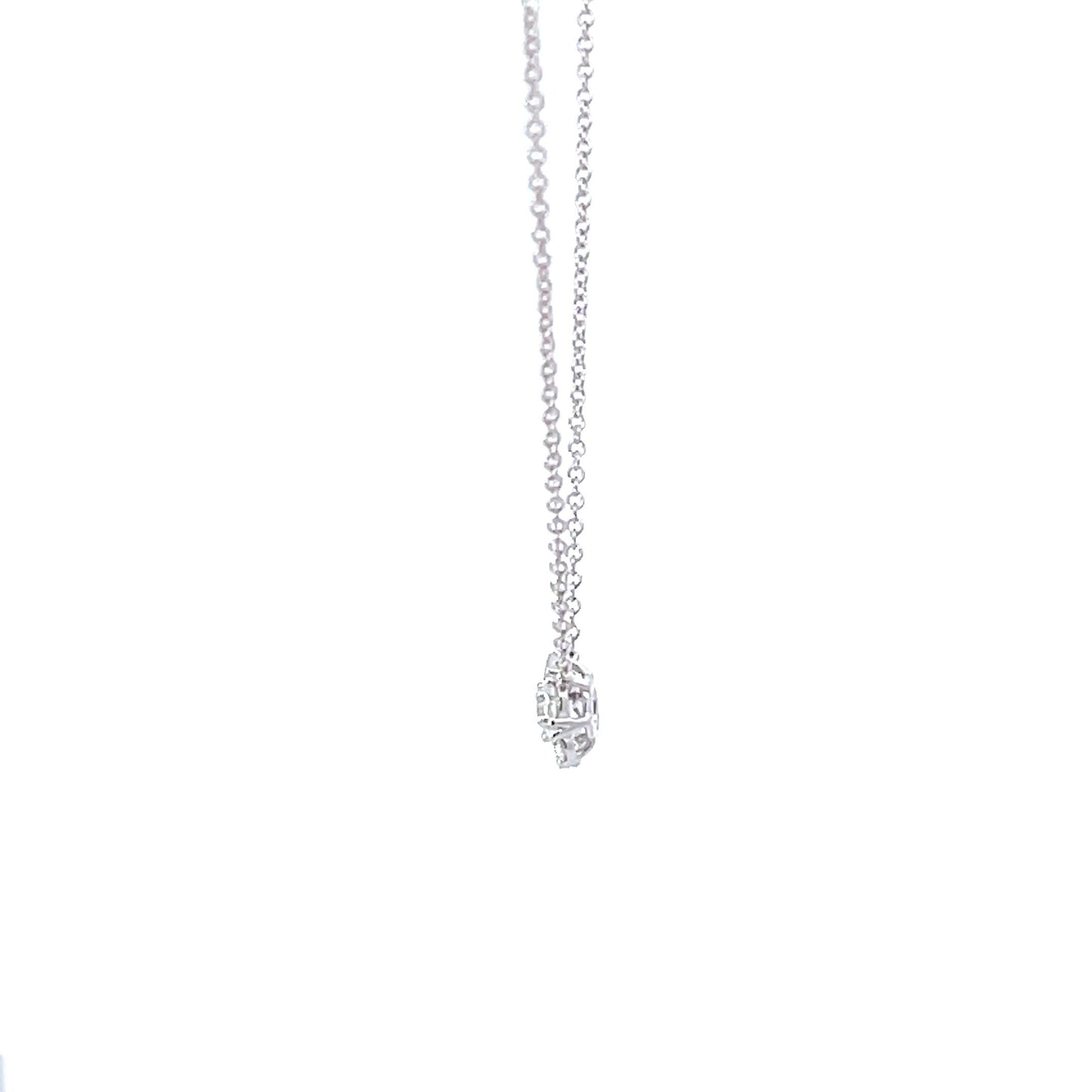 18KW DIA FLOWER CLUSTER NECK .51TWT SN#946121-1