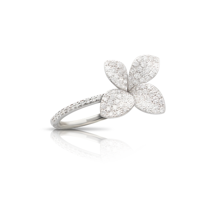 PASQUALE BRUNI 18KW PETIT GARDEN FLOWER RING