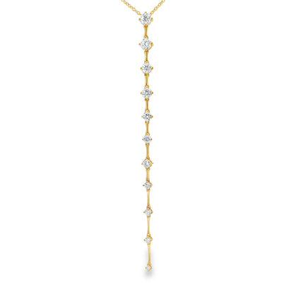 18KY DIAMOND CADENCE LARIAT