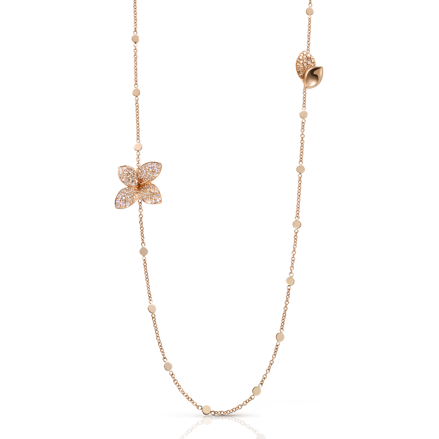 PASQUALE BRUNI 18KR GIARDINI SEGRETI OPERA NECKLACE