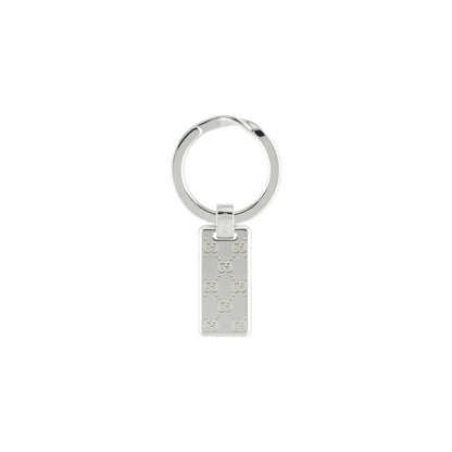 SS GUCCI SIGNATURE KEYRING