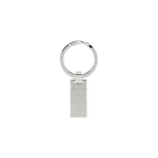 SS GUCCI SIGNATURE KEYRING