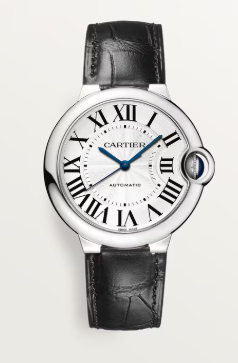 36MM SS BALLON BLEU DE CARTIER BLACK STRAP