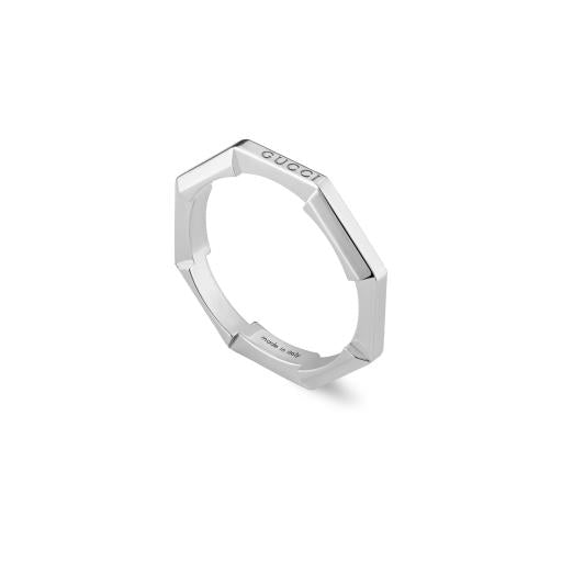 18KW 3MM LINK TO LOVE RING