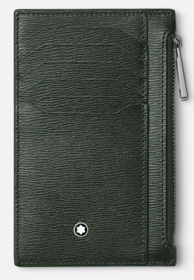 MEISTERSTUCK 4810 POCKET HOLDER 8CC WITH ZIPPED POCKET GREEN